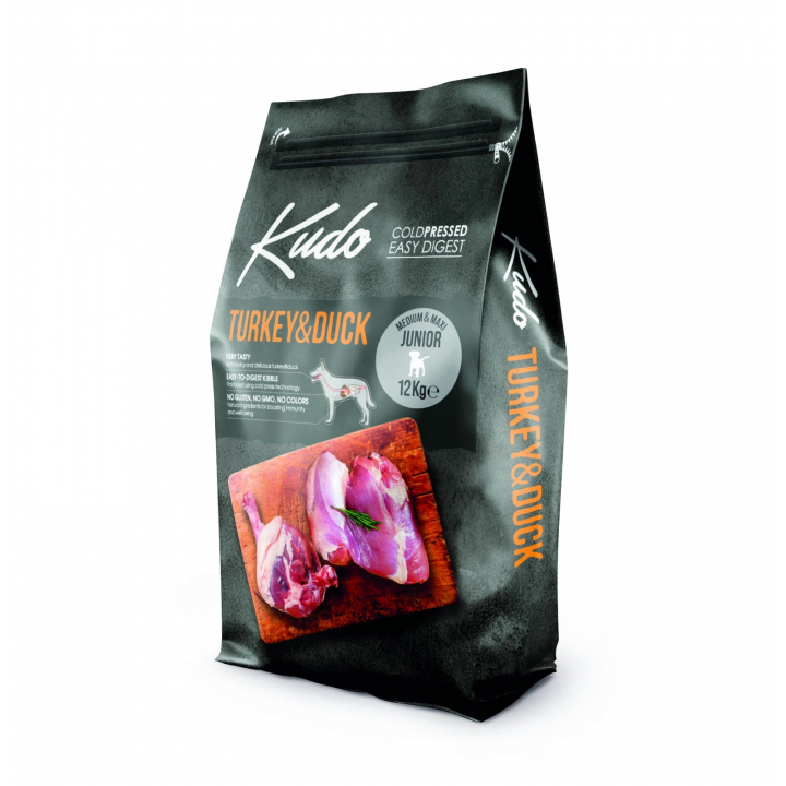 *Kudo Indyk&Kaczka Med/ Maxi Junior 12kg