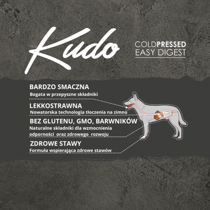 Kudo Indyk&Kaczka Senior/Light 3kg
